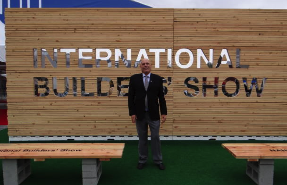 Read more about the article KEN BAXTER OF LIBERTY HOMES, MADE IN AMERICA, AND GREEN GLOBAL ATTENDS INTERNATIONAL BUILDERS’ SHOW 2014!